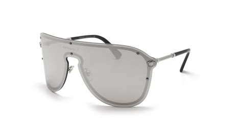 Versace™ VE2180 10006G 44 Silver Sunglasses 